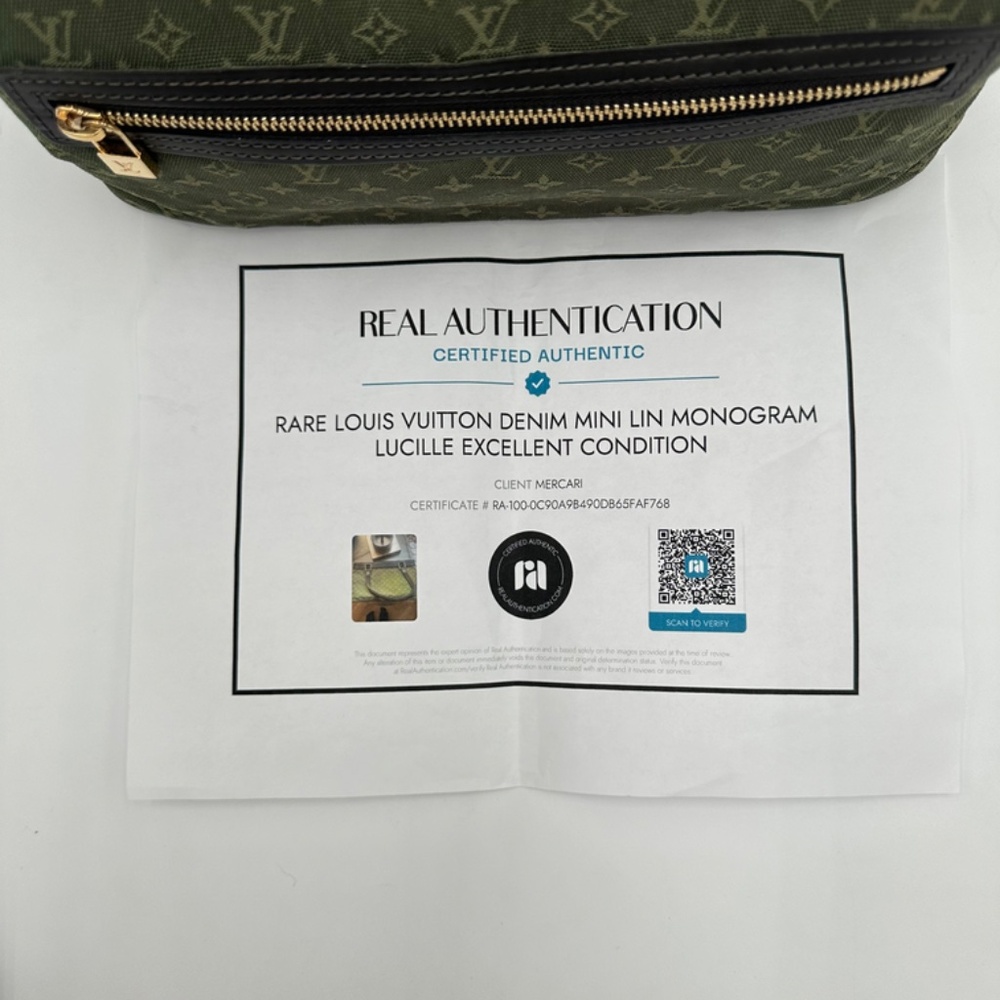 Louis Vuitton Mini Lin Bag - Picture 14 of 14